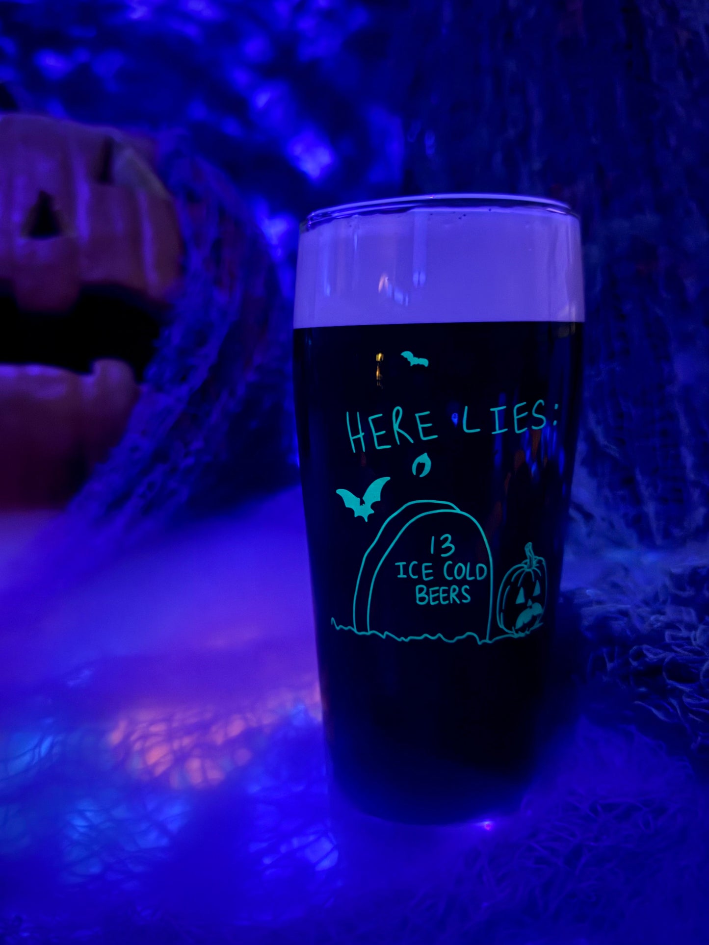 Here Lies Glass Halloween Edition