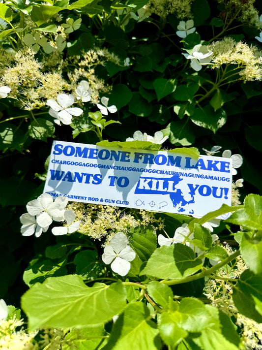 “Lake” Bumper Sticker