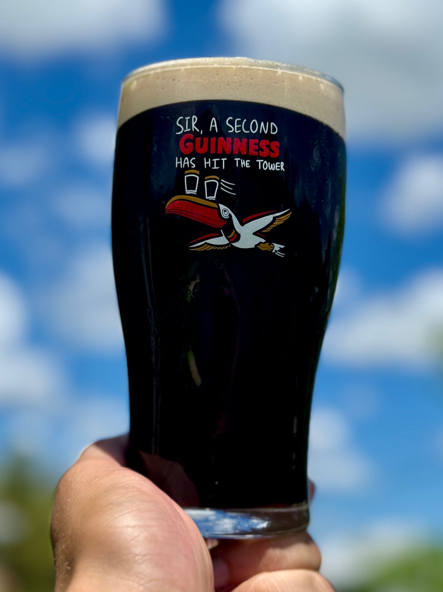 Second Guinness Glass