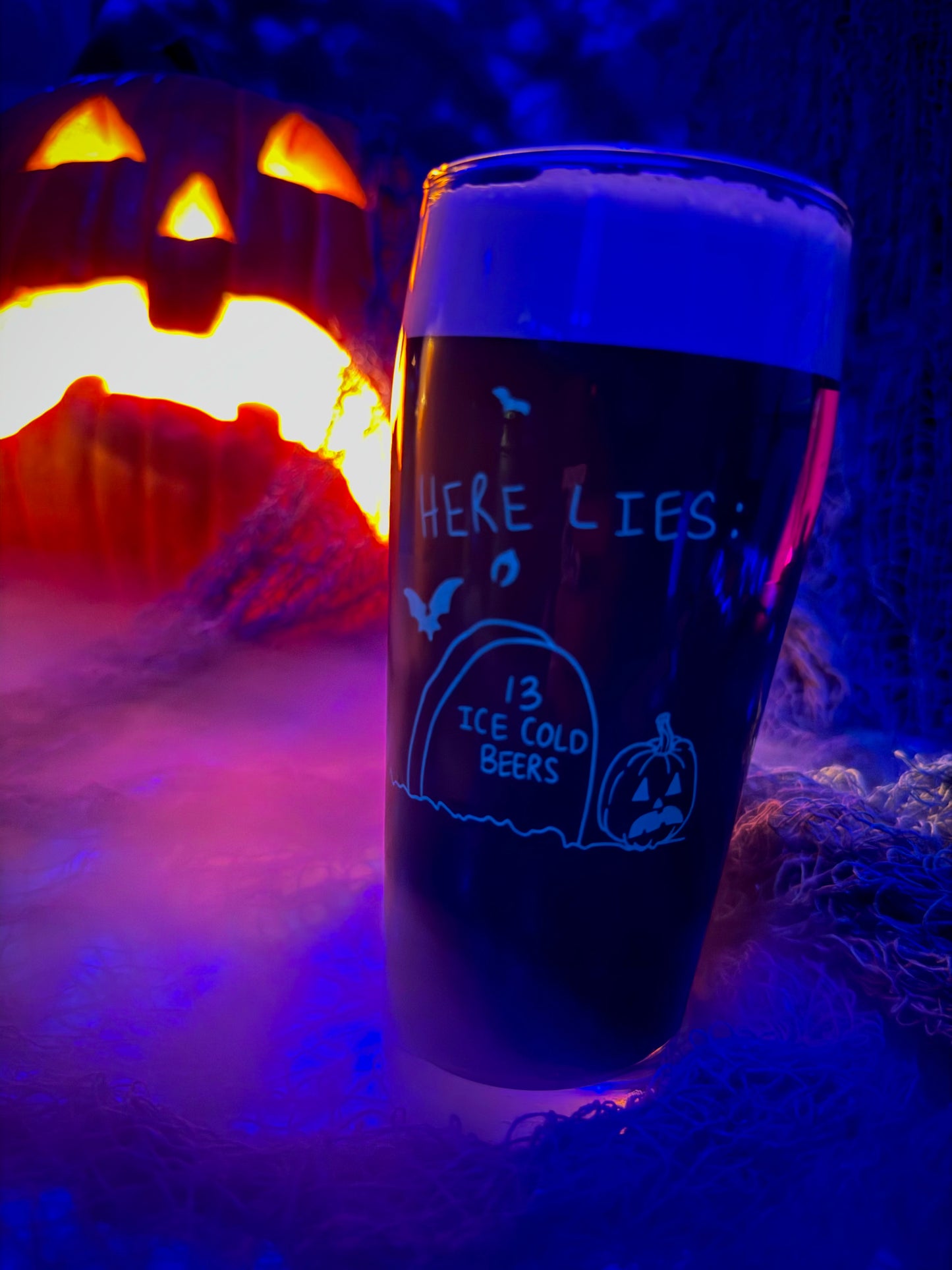 Here Lies Glass Halloween Edition