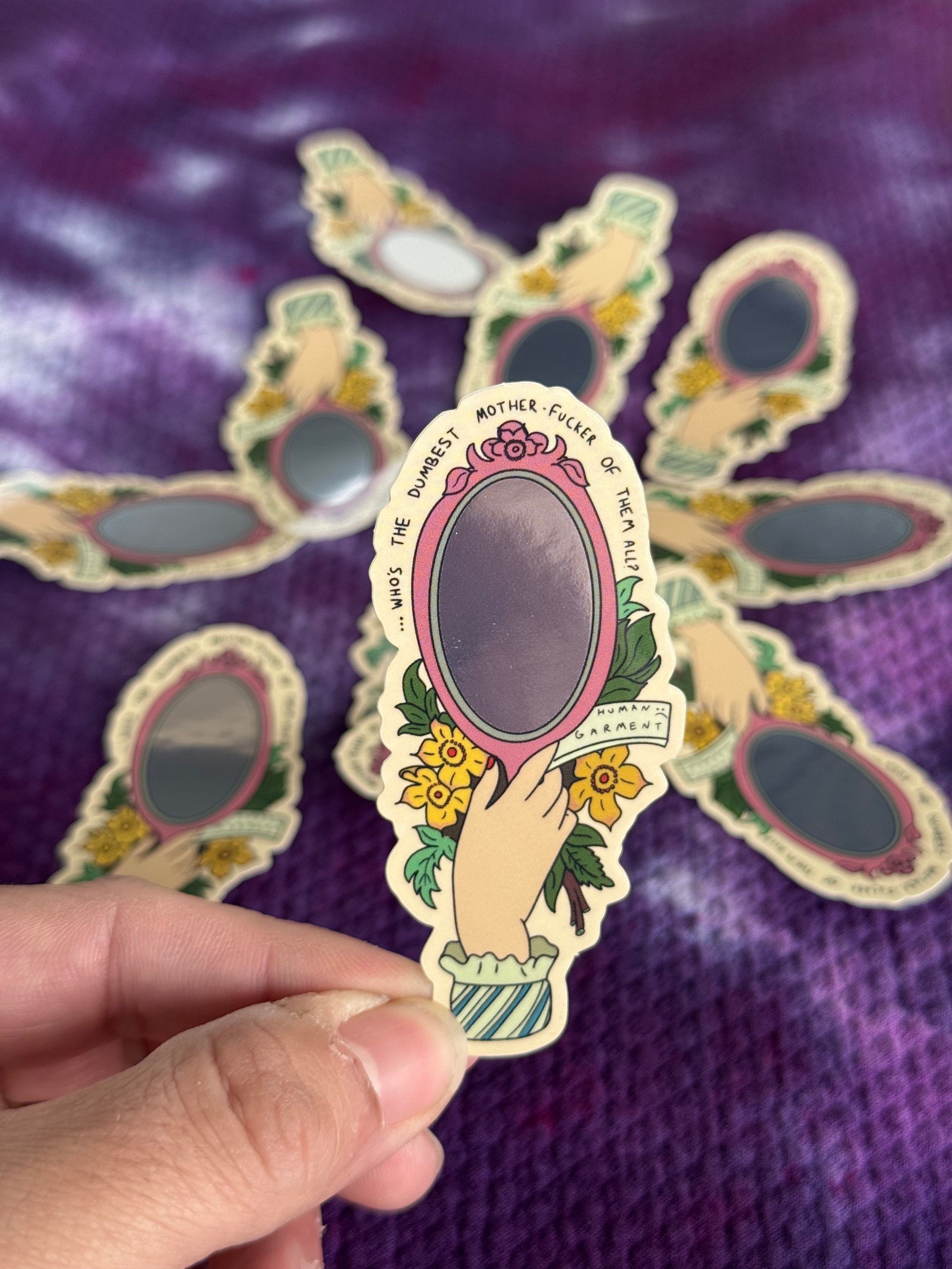 Mirror, Mirror Sticker – Human Garment Company